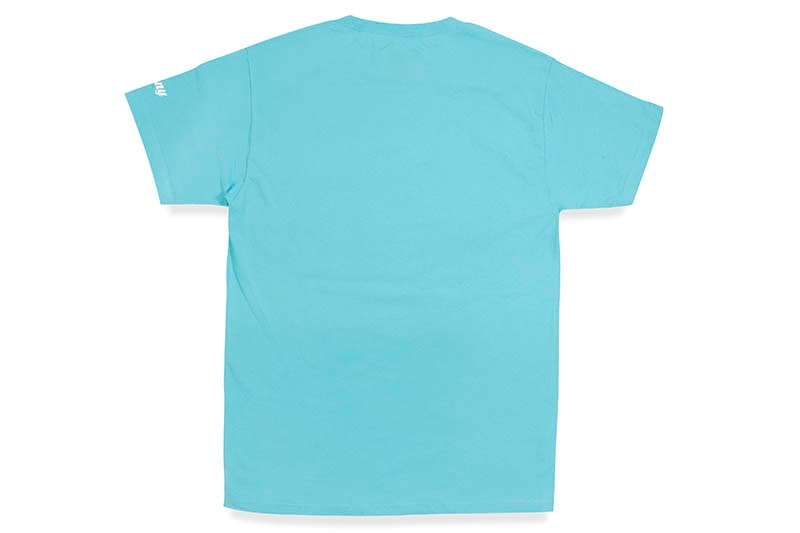 CLASSIC MATERIAL NY WE LIVE IN BROOKLYN BABY S/S T-SHIRT (PACIFIC BLUE)