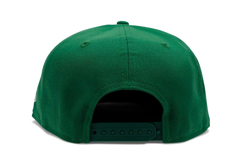 NEW ERA NEW YORK JETS 9FIFTY SNAPBACK CAP (1960 ESTABLISHED SIDE PATCH/ORANGE UNDER VISOR/KELLY)