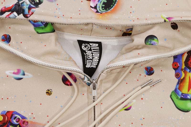 MANASTASH X BBC REAL SPACE ZIP HOODIE (792-4231007-050:BROWN) BBCJP245K004