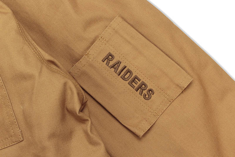 G-III SPORTS LAS VEGAS RAIDERS QUILT-LINED DUCK COAT (LA000779-RAD)