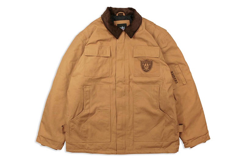 G-III SPORTS LAS VEGAS RAIDERS QUILT-LINED DUCK COAT (LA000779-RAD)