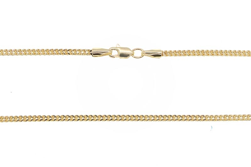 10K FRANCO CHAIN 22INCH