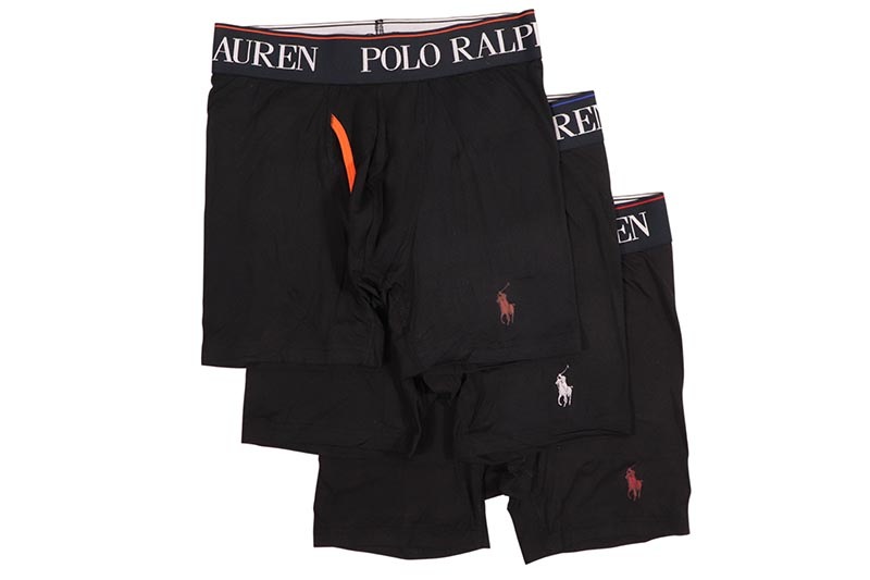 POLO RALPH LAUREN 4D-FLEX COOLING MICROFIBER BOXER BRIEF 3-PACK (LBBBP3-Q3Q)