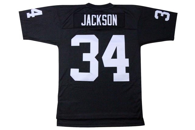 MITCHELL & NESS LEGACY JERSEY (LOS ANGELES RAIDERS/1988:BO JACKSON/BLACK #34) LGJYAC18035