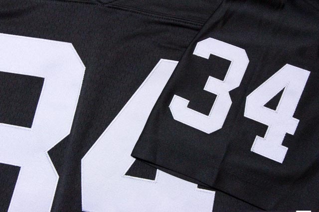 MITCHELL & NESS LEGACY JERSEY (LOS ANGELES RAIDERS/1988:BO JACKSON/BLACK #34) LGJYAC18035