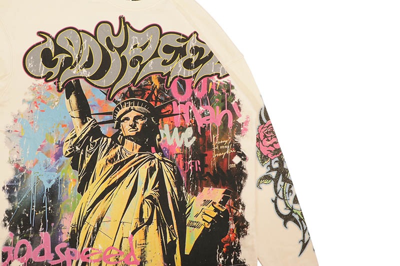 GODSPEED VANDAL LS T-SHIRT (BONE)