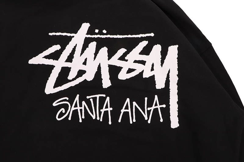 STUSSY STOCK SANTA ANA ZIP HOOD (3974006:BLACK) | Brand,S-Z,STUSSY