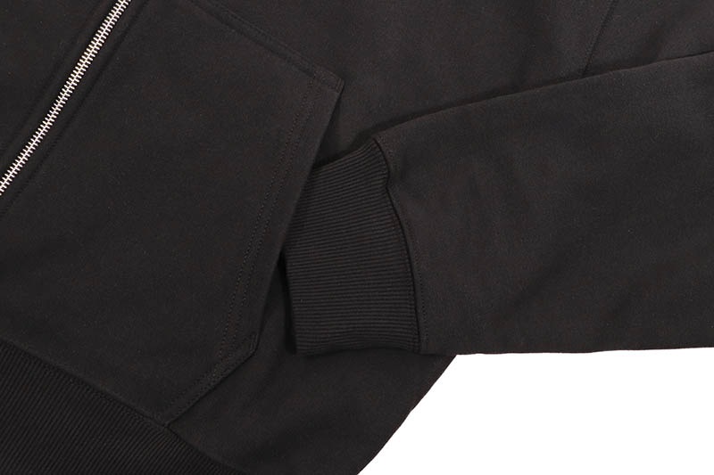 STUSSY STOCK SANTA ANA ZIP HOOD (3974006:BLACK)