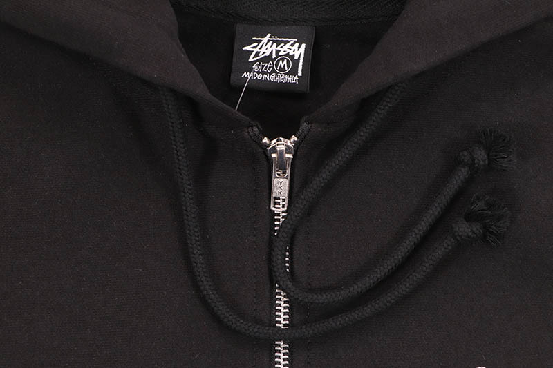 STUSSY STOCK SANTA ANA ZIP HOOD (3974006:BLACK) | Brand,S-Z,STUSSY