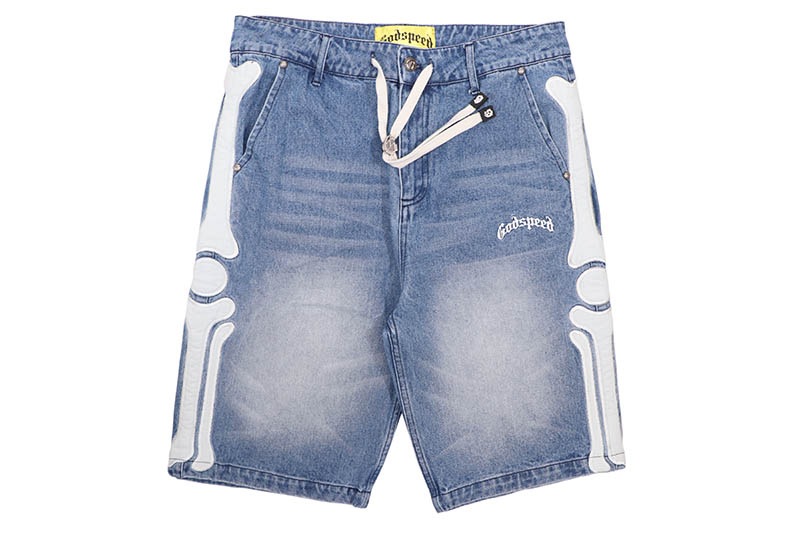 GODSPEED FÉMUR DENIM SHORTS (BLUE) | Brand,G-L,GODSPEED NEW YORK