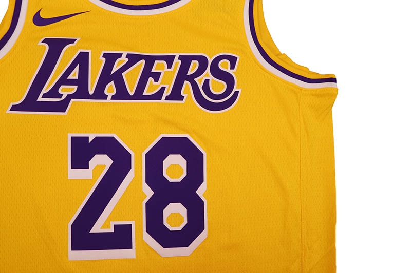 NIKE DRI-FIT NBA LOS ANGELES LAKERS ICON EDITION SWINGMAN JERSEY