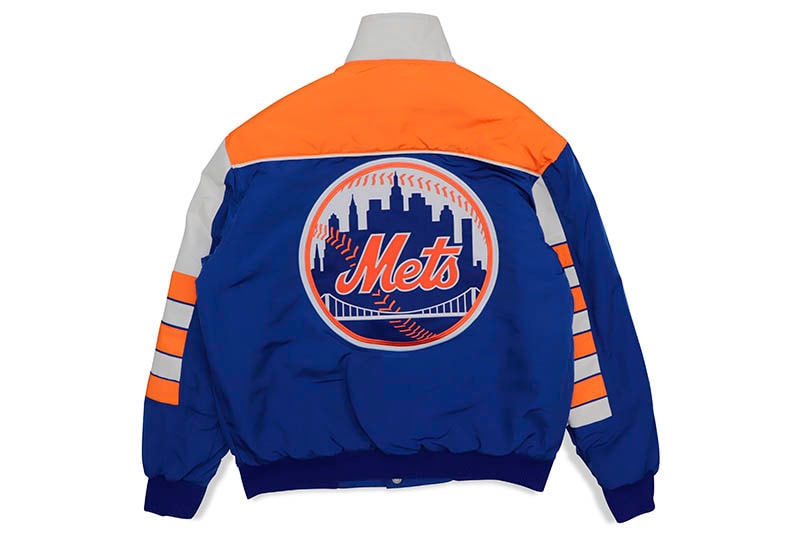 JH Design NEW YORK METS REVERSIVLE CLASSIC JACKET (METN53CLS1