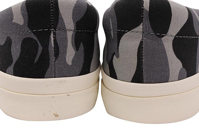 POLO RALPH LAUREN THOMPSON SLIP-ON SNEAKER(816694618001:BLACK MU CANVAS)