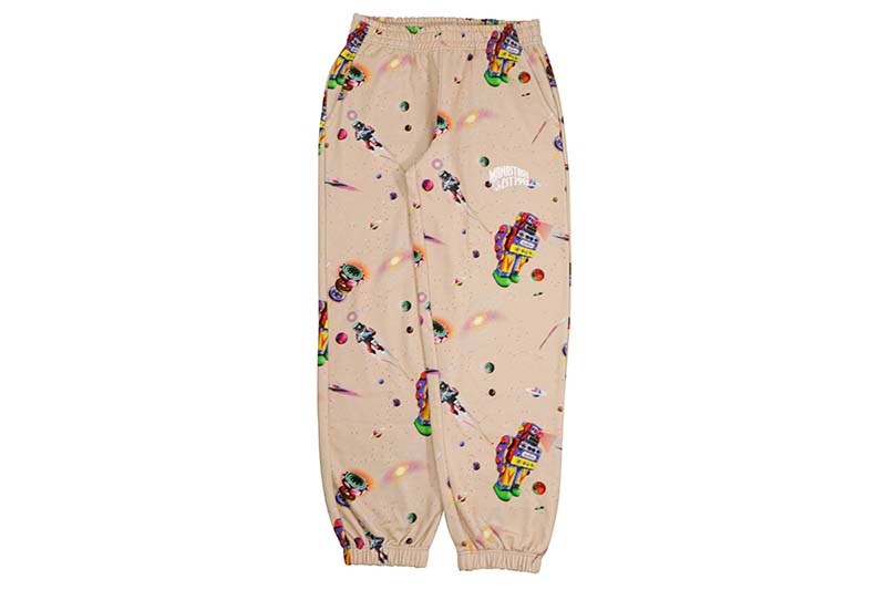 MANASTASH X BBC REAL SPACE SWEATPANT (792-4210005-050:BROWN) BBCJP245P001