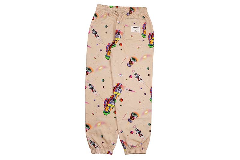 MANASTASH X BBC REAL SPACE SWEATPANT (792-4210005-050:BROWN) BBCJP245P001