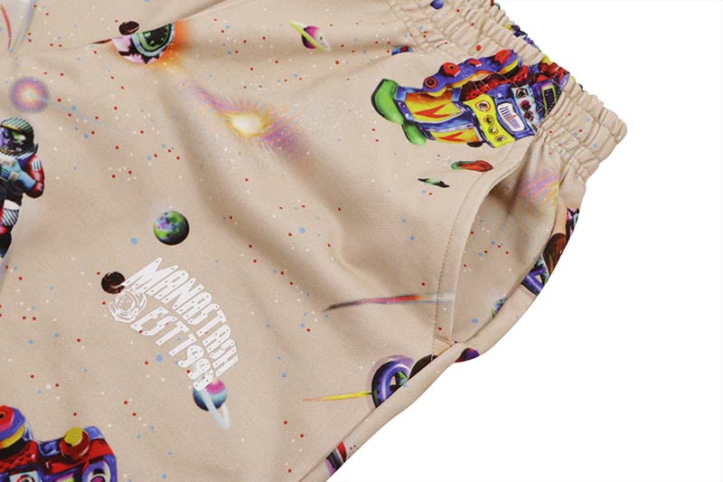 MANASTASH X BBC REAL SPACE SWEATPANT (792-4210005-050:BROWN) BBCJP245P001