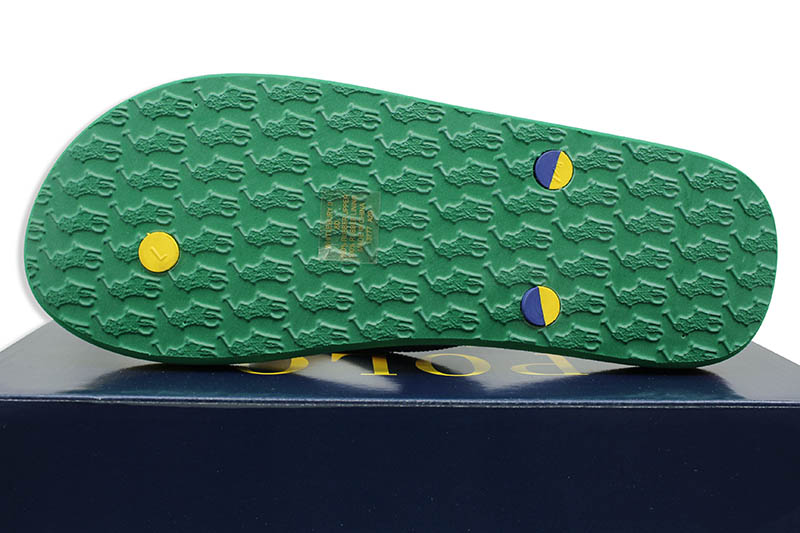 POLO RALPH LAUREN WHITLEBURY II SARANAC COLORBLOCK SANDAL (816787977001:D-MULTI COLOR)