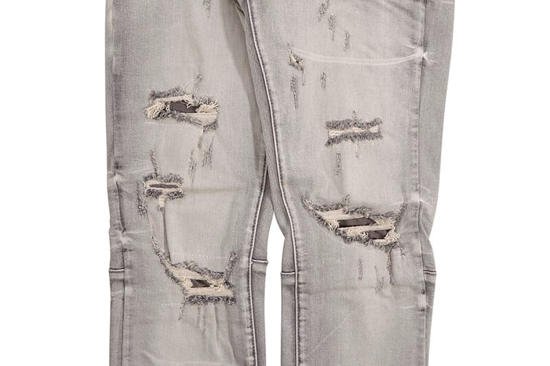 SMOKE RISE SLIM VINTAGE WASHED JEANS (JP23733:BREEZY GREY)