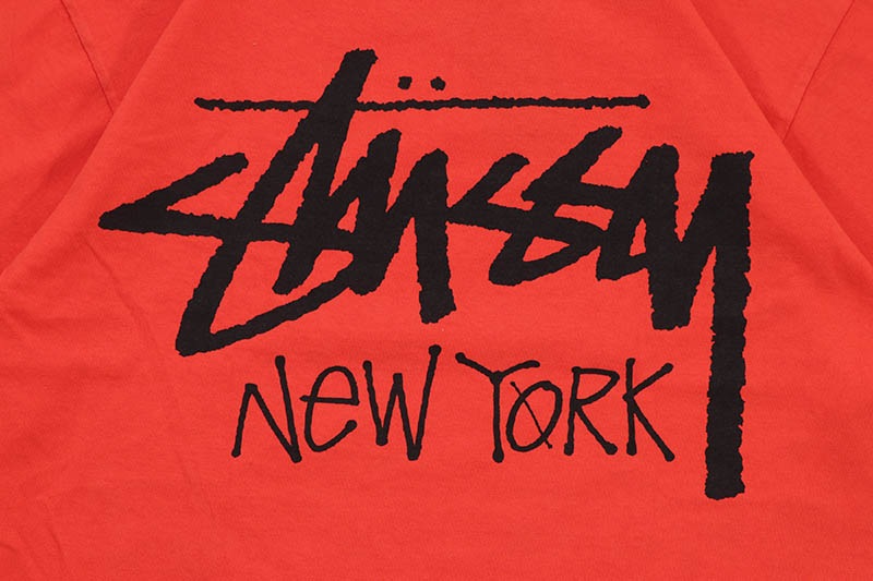 STUSSY STOCK NEW YORK TEE (TOMATO)
