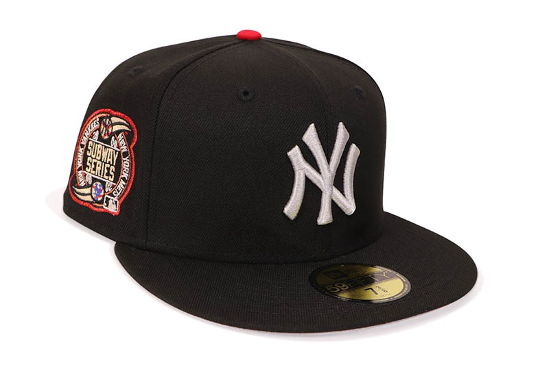NEW ERA X NIGEL SYLVESTER COMPLEX CON EX NEW YORK YANKEES 59FIFTY FITTED CAP (2000 SUBWAY SERIES SIDE PATCH/GREY UNDER VISOR/BLACK)
