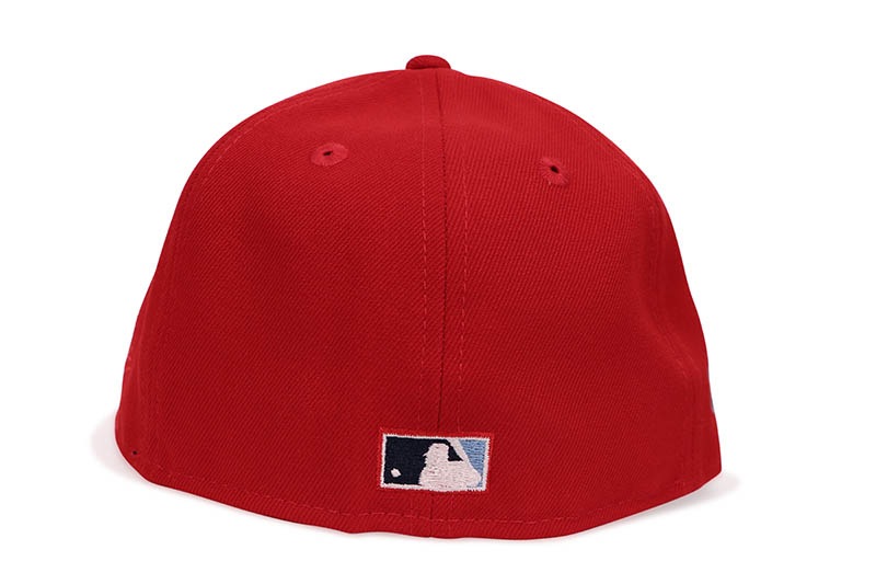 NEW ERA NEW YORK YANKEES 59FIFTY FITTED CAP (2009 WORLD SERIES SIDE PATCH/GREY UNDER VISOR/SCARLET) 70945492