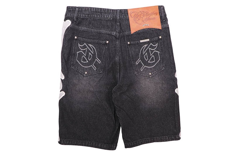 GODSPEED FÉMUR DENIM SHORTS (BLACK)