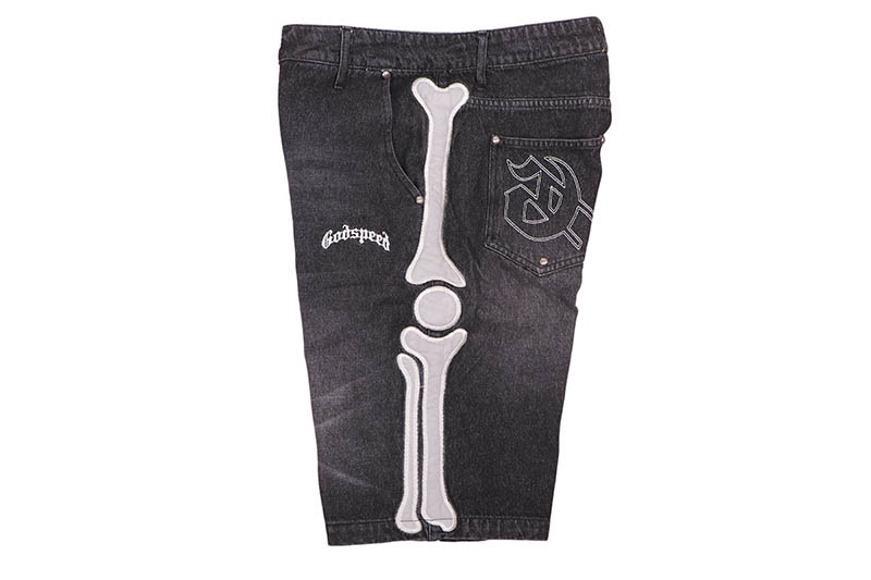 GODSPEED FÉMUR DENIM SHORTS (BLACK)