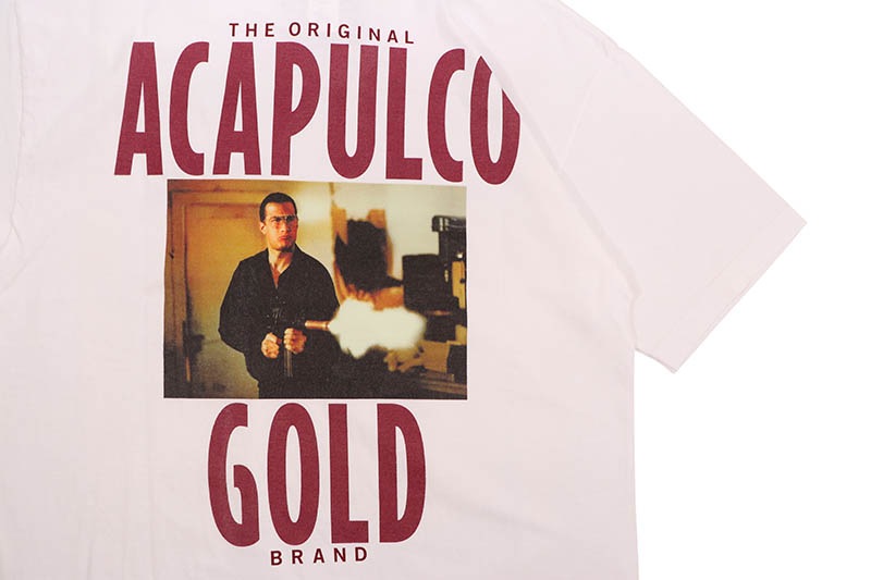 ACAPULCO GOLD UNLUCKY T-SHIRTS (WHITE)