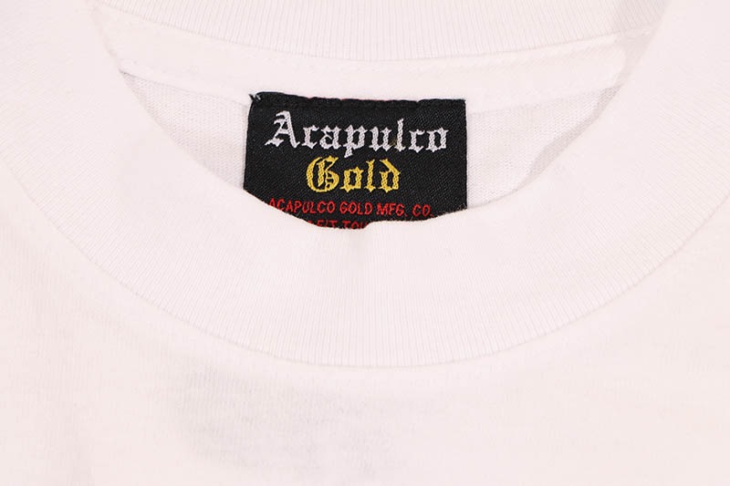ACAPULCO GOLD UNLUCKY T-SHIRTS (WHITE)