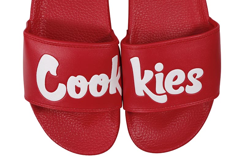 COOKIES ORIGINAL LOGO SLIDES (RED) 1564A6740 CM232AFS04