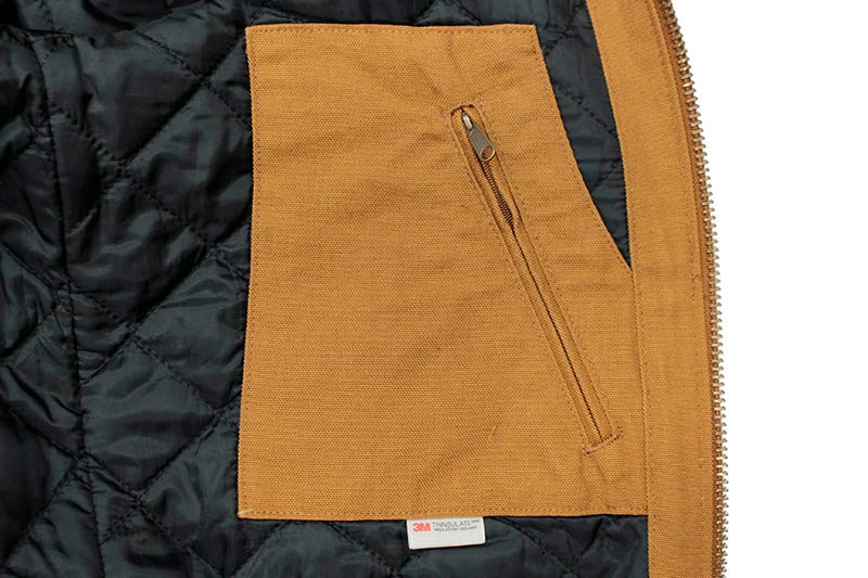 Carhartt WASHED DUCK INSULATED ACTIVE JACKET (104050/BRN:Carhartt BROWN)