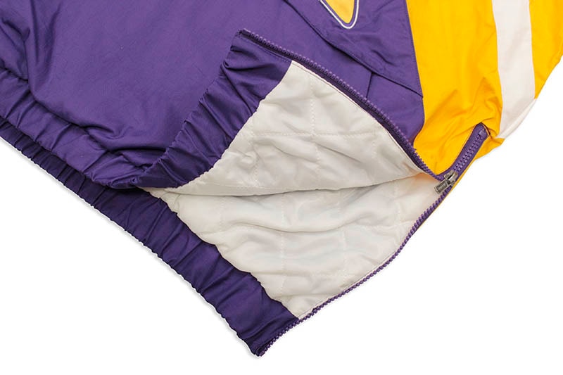 STARTER LOS ANGELES LAKERS LINE-UP HOODED PADDING JACKET (LS030737)
