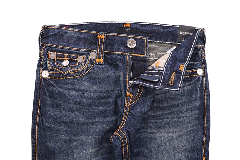 ふぁんとむ　「美品」 TRUE RELIGION flexwitme TRUE RELIGION JOEY PICK STITCH FLAP FLARE JEAN (108951:TRAVIS DARK