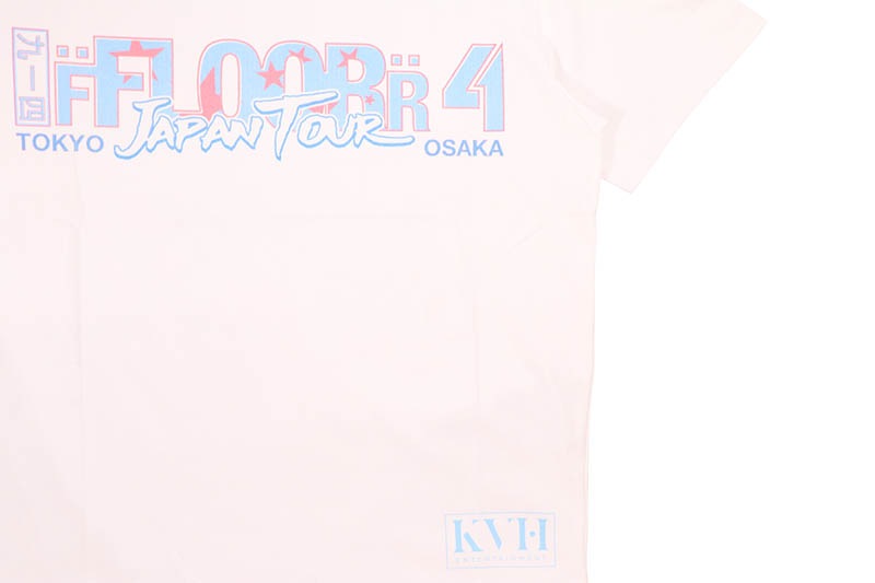FLOOR 914 TOUR T-SHIRTS (WHITE:GROW AROUND EXCLUSIVE)