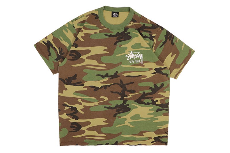 STUSSY STOCK NEW YORK TEE (CAMO)