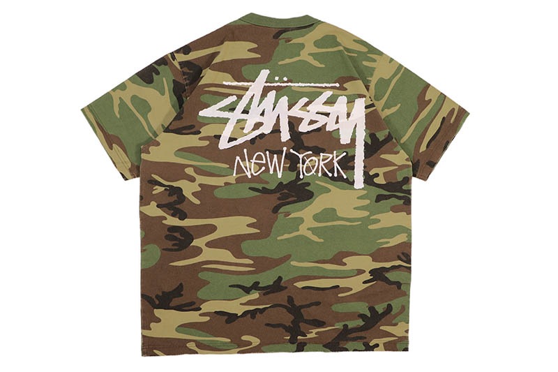 STUSSY STOCK NEW YORK TEE (CAMO)