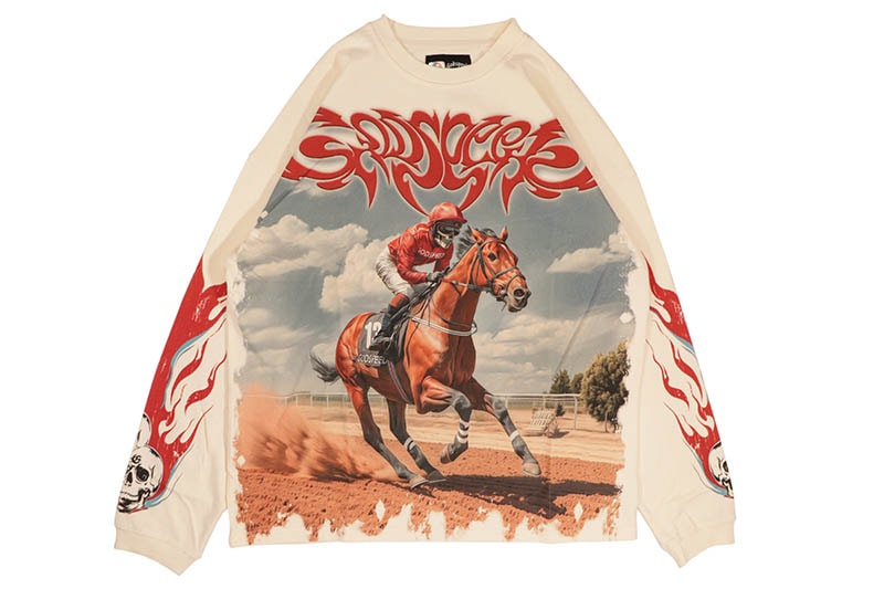GODSPEED THROUGHBRED LS T-SHIRT (BONE)