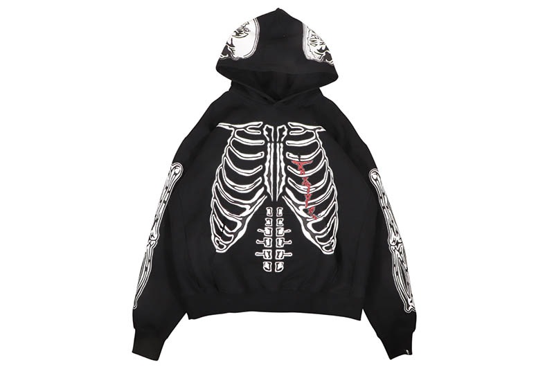 WARREN LOTAS CREEP ZIP HOODIE (BLACK)