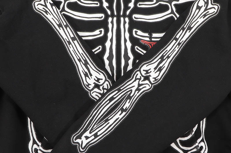 WARREN LOTAS CREEP ZIP HOODIE (BLACK)