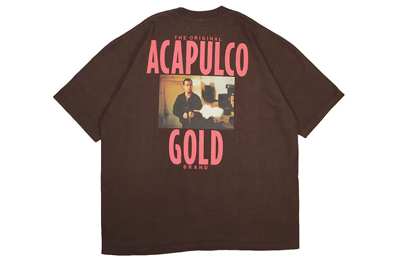 ACAPULCO GOLD UNLUCKY T-SHIRTS (BROWN) | Brand,A-F,ACAPULCO GOLD
