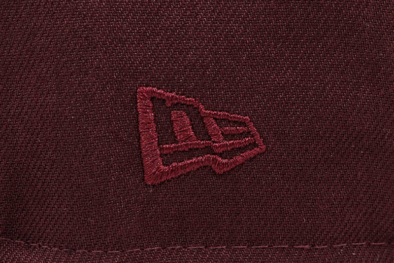 NEW ERA COLORADO ROCKIES 59FIFTY FITTED CAP (25TH ANNIVERSARY CUSTOM SIDE PATCH/DARK GREEN UNDER VISOR/MAROON)