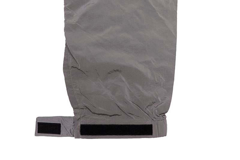 PRO CLUB COMFORT METALLIC NYLON CARGO PANT (SILVER) 15PC0506