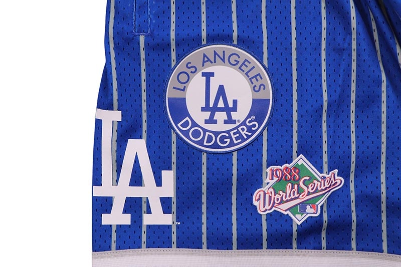MITCHELL & NESS CITY COLLECTION MESH SHORTS (LOS ANGELES DODGERS:BLUE) PSHR5013-LADYY