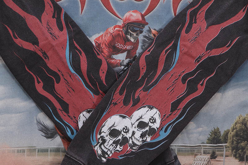 GODSPEED THROUGHBRED LS T-SHIRT (BLACK)