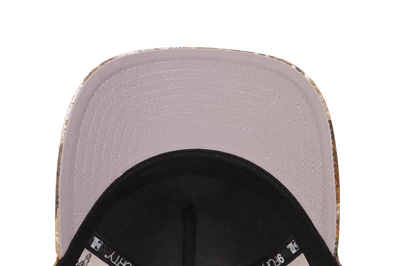 NEW ERA X WARREN LOTAS ATLANTA BRAVES 9FORTY AF M-CROWN ADJUSTABLE CAP (WL LOGO SIDE PATCH/GREY UNDER VISOR/REALTREE CAMO)