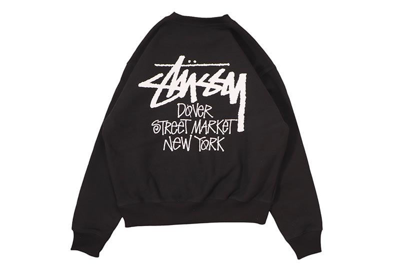 STUSSY STOCK DSM NEW YORK CREW (BLACK) | Brand,S-Z,STUSSY