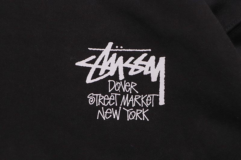 STUSSY STOCK DSM NEW YORK CREW (BLACK)