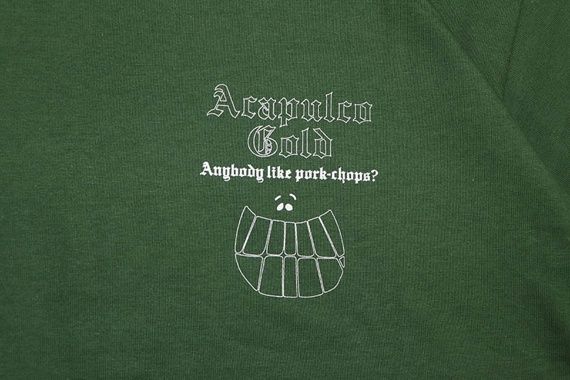 ACAPULCO GOLD BUTCHER TEE (FOREST GREEN)