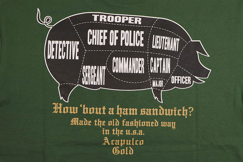 ACAPULCO GOLD BUTCHER TEE (FOREST GREEN)