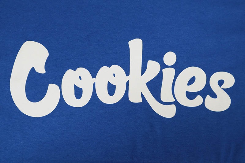 COOKIES ORIGINAL LOGO TEE (ROYAL/WHITE) 1564T6661 CM232TSP01